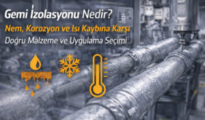 Gemi İzolasyonu Nedir? Nem, Korozyon ve Isı Kaybına Karşı Doğru Malzeme ve Uygulama Seçimi