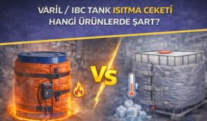 Read more about the article Varil / IBC Tank Isıtma Ceketi Hangi Ürünlerde Şart? Viskozite Artışı, Kristalleşme Riski, Isıtma Ceketi mi İzolasyon Ceketi mi?