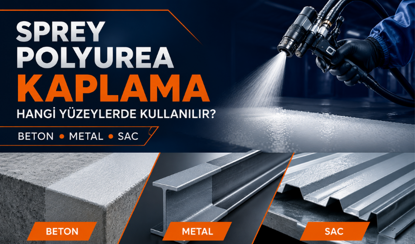 You are currently viewing Sprey Polyurea Kaplama Hangi Yüzeylerde Kullanılır?